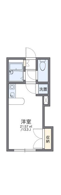 レオパレスアイビーＪコトニ 間取り図