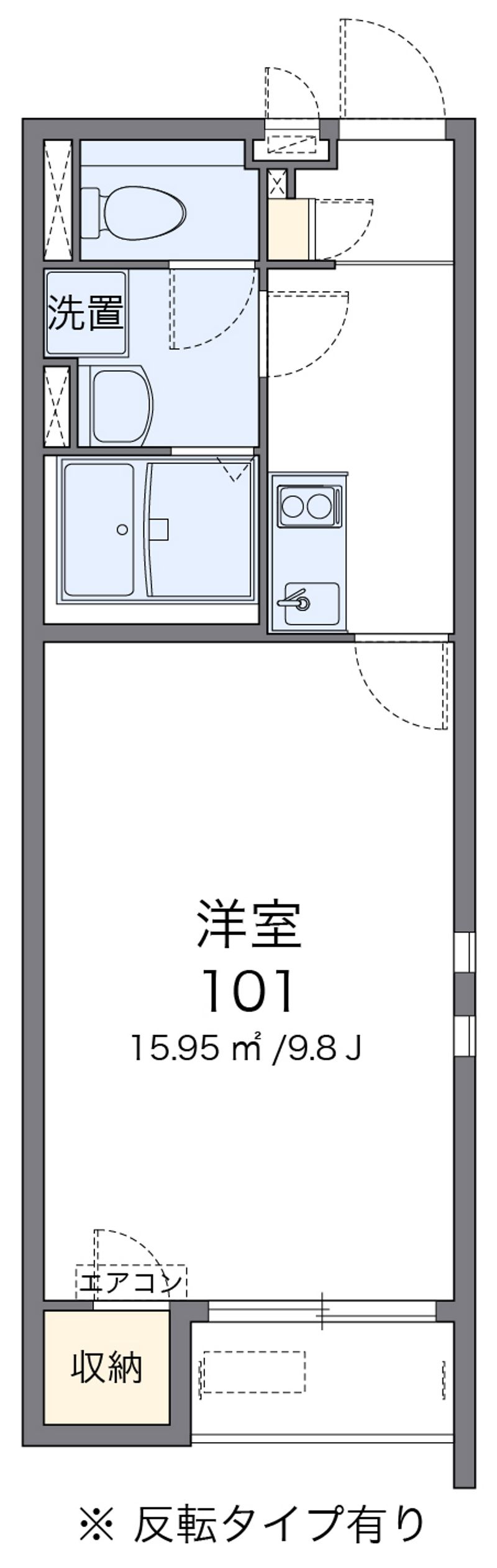 クレイノテルセーラ 間取図