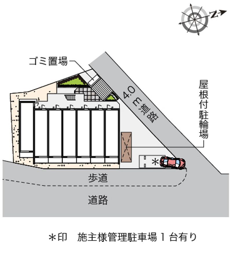 クレイノツインダイヤ 配置図