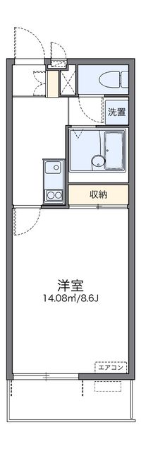 レオネクストポラリスⅠ 間取り図