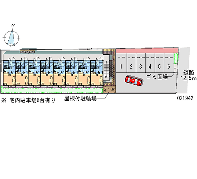 レオパレスヴィヴレ久代 月極駐車場