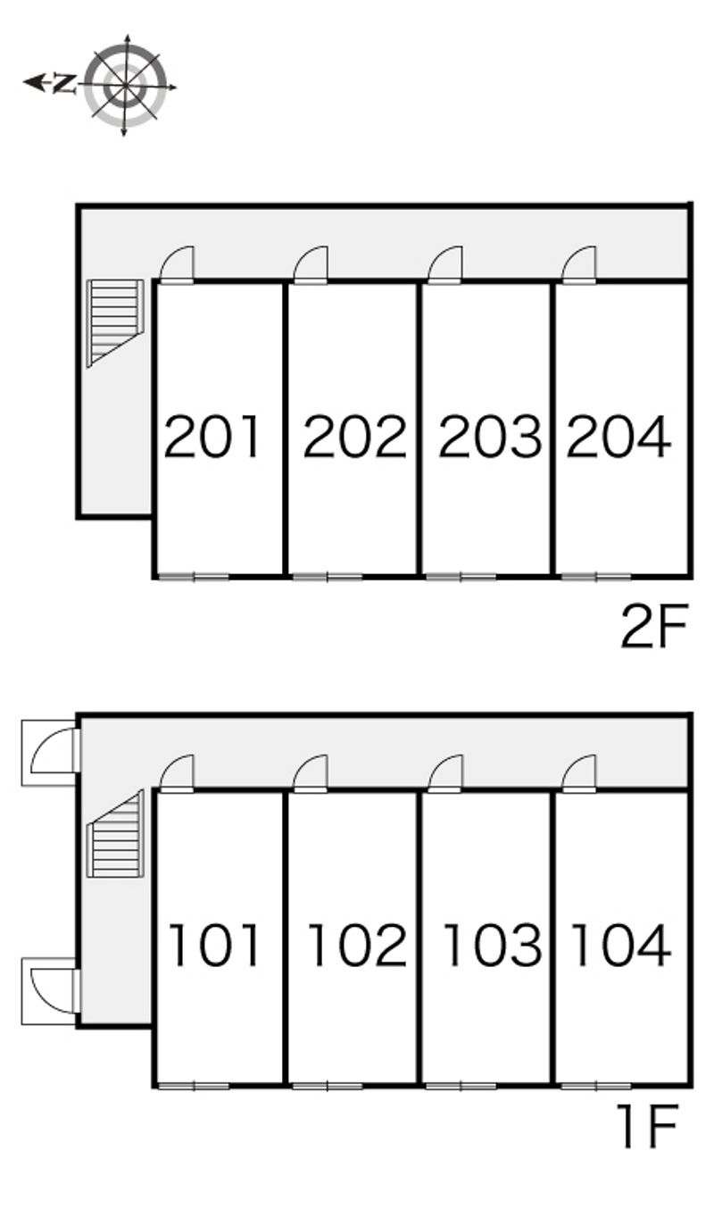 レオパレスステラ 間取り配置図