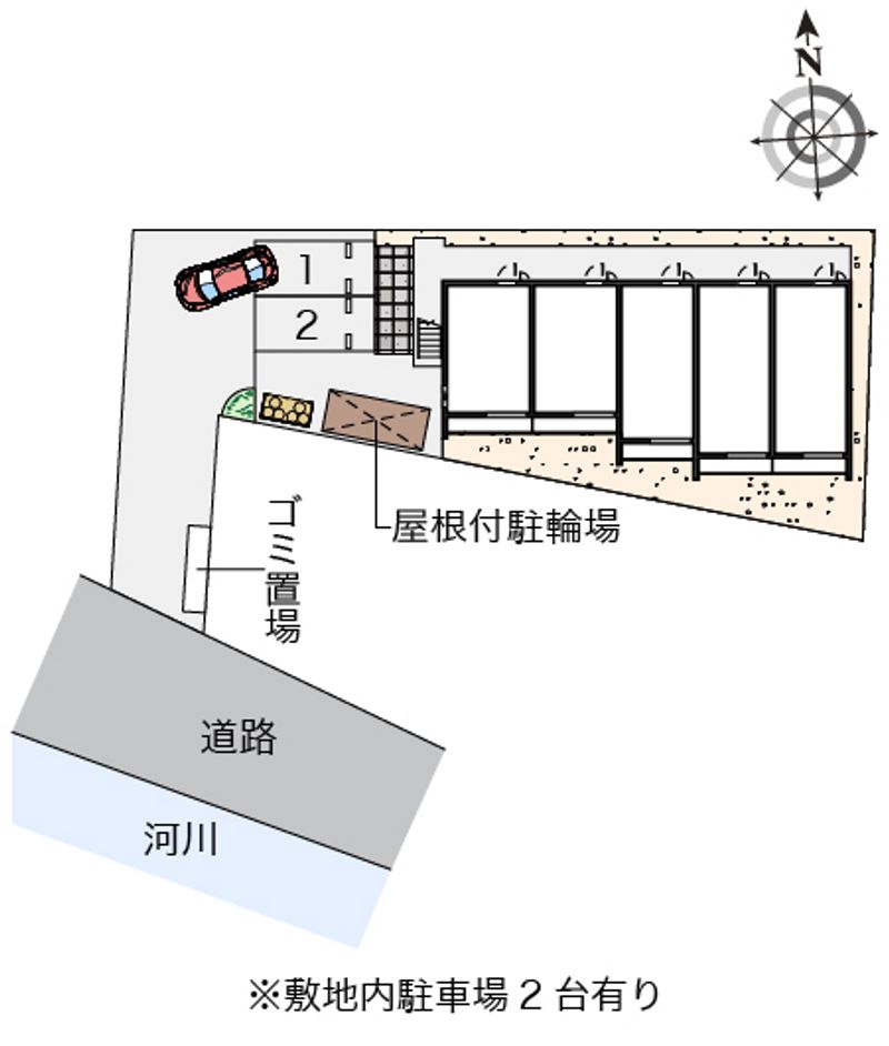 クレイノアークヴィラ 配置図