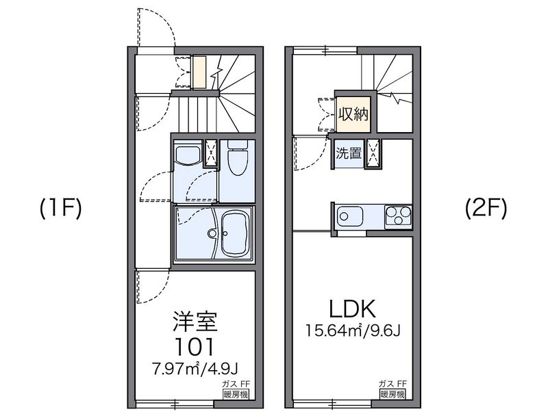 レオネクストＡｍｙⅣ 間取図