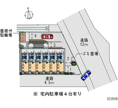 22506 Monthly parking lot