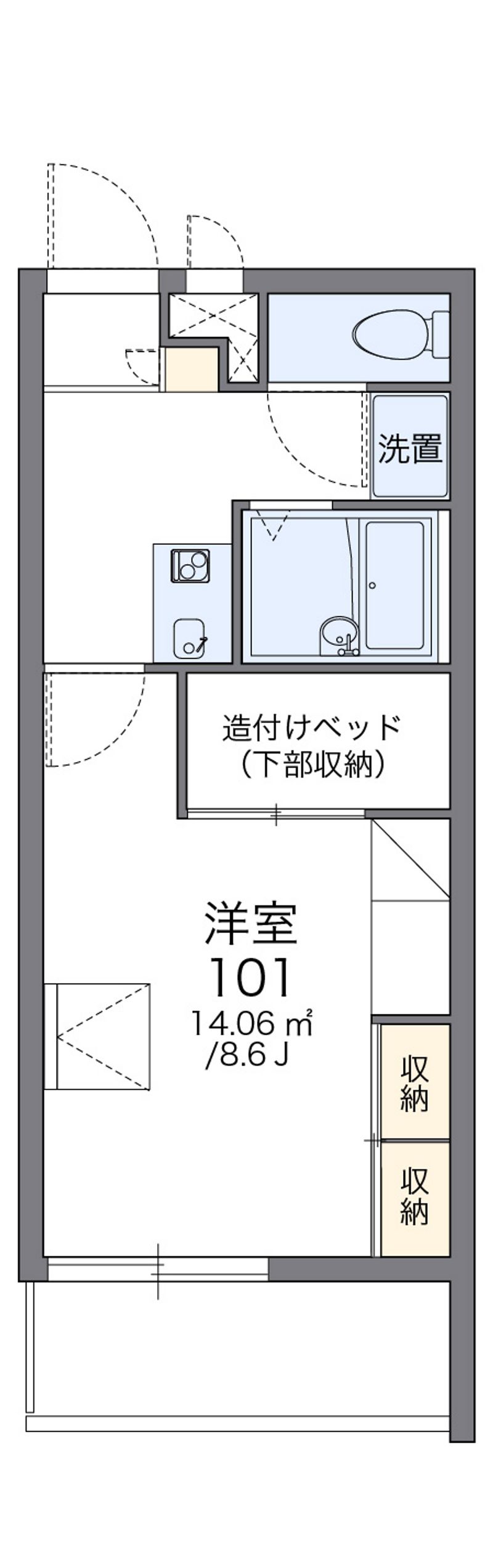 レオパレスＳｕｎｄｏｗｎｅｒ 間取図