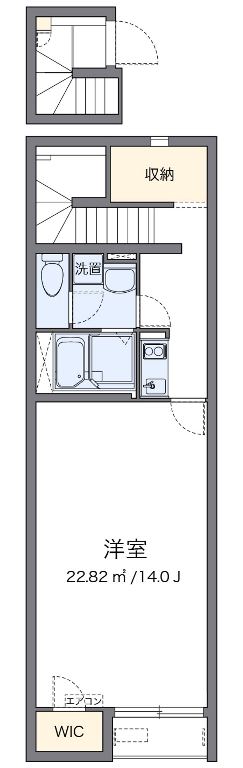 レオネクストノースパーク 間取図