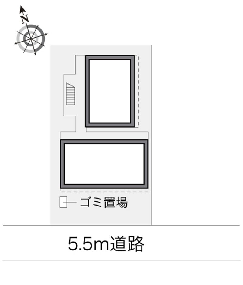 レオパレスＭＡＸ 配置図