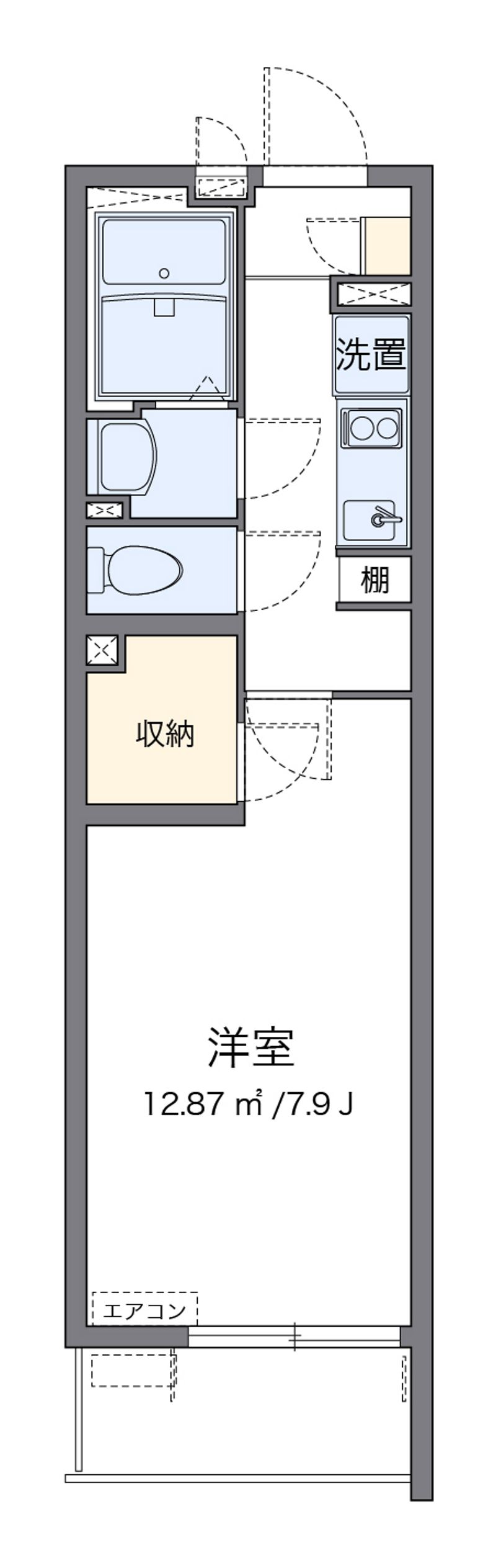 CLEINO WEST Yashio Floor plan