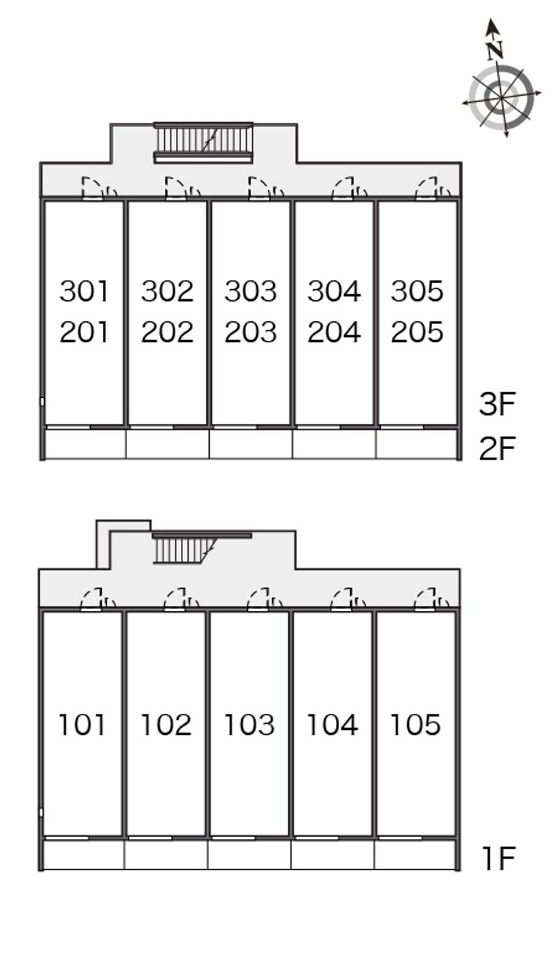 レオネクストプレジール 間取り配置図