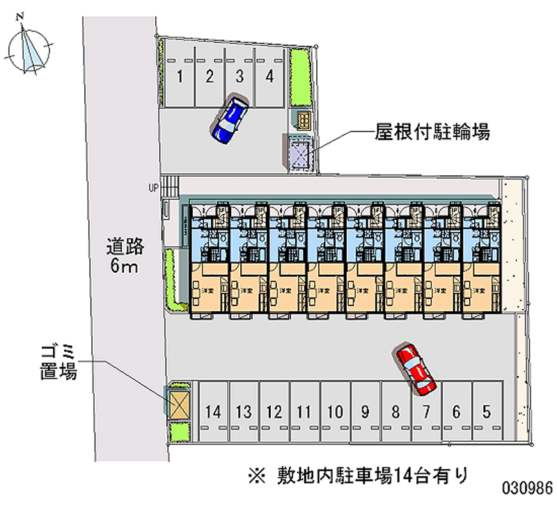 レオパレス深沢２丁目 月極駐車場