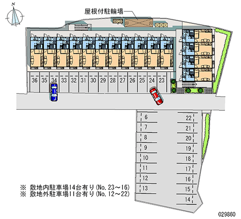 29860 Monthly parking lot