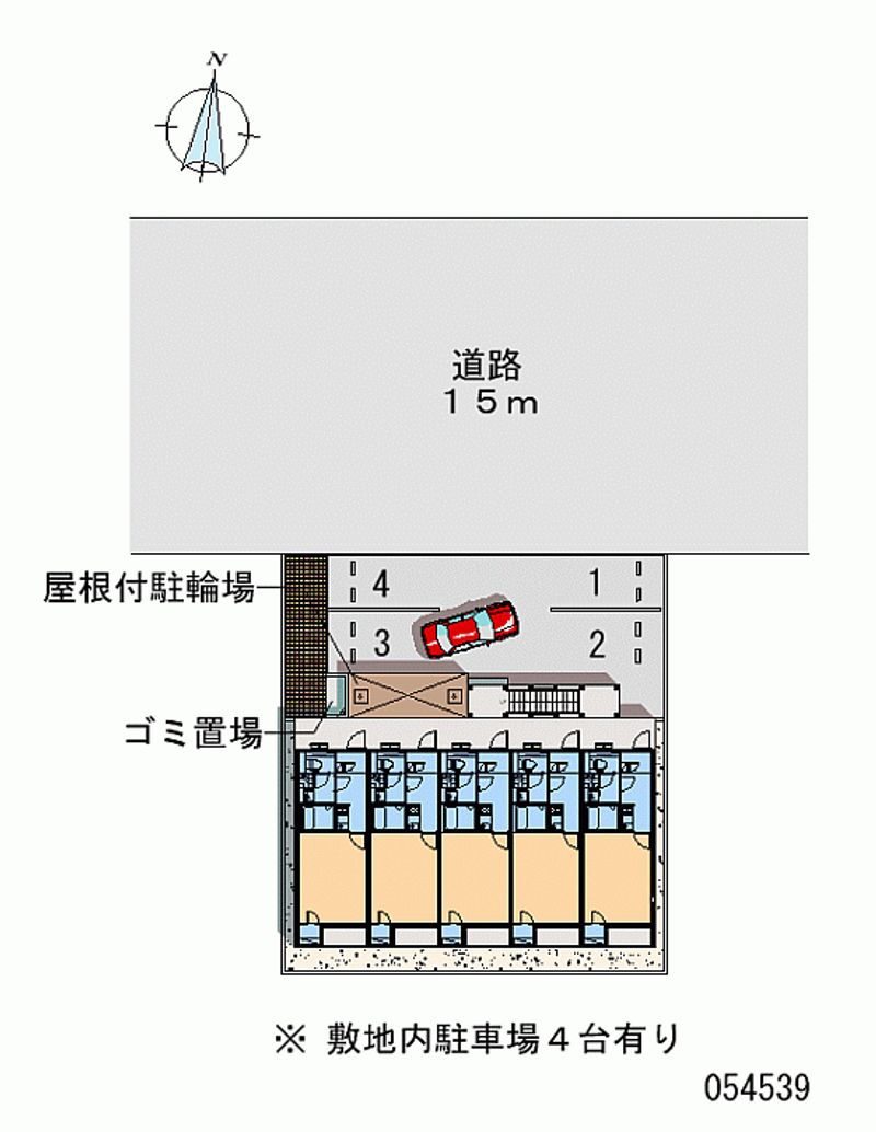 レオネクストカサグランデ 月極駐車場