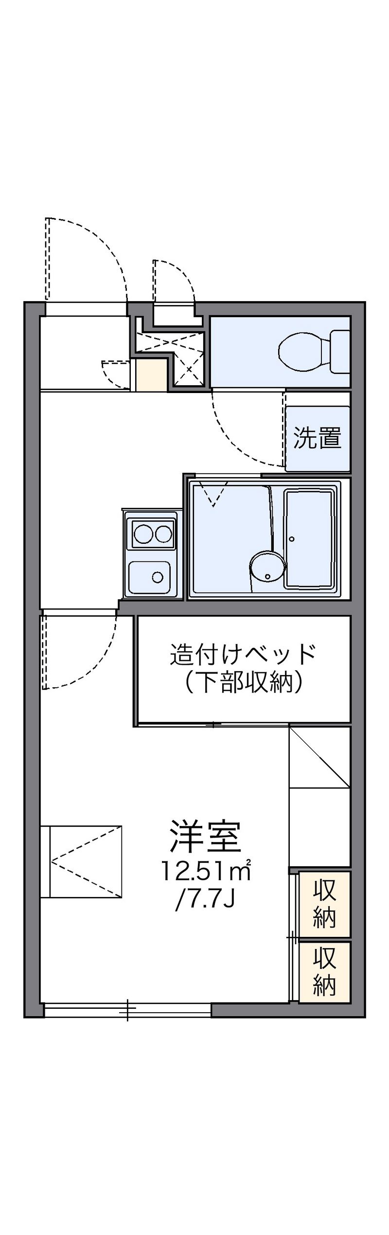 レオパレスＦｉｎｅ 間取図