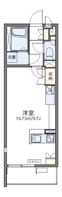 レオネクスト上如水Ⅱ 間取り図