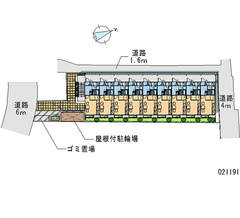 レオパレスｃｏｍｏｄｏ 区画図