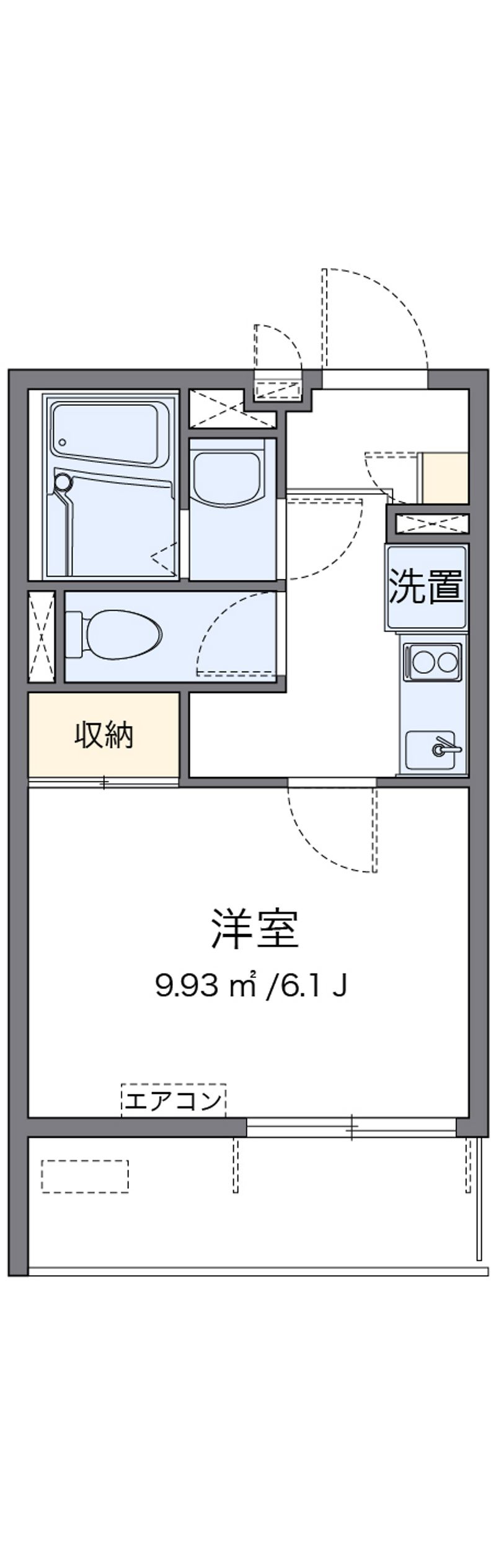 レオネクストＵ＆ＳⅢ 間取図