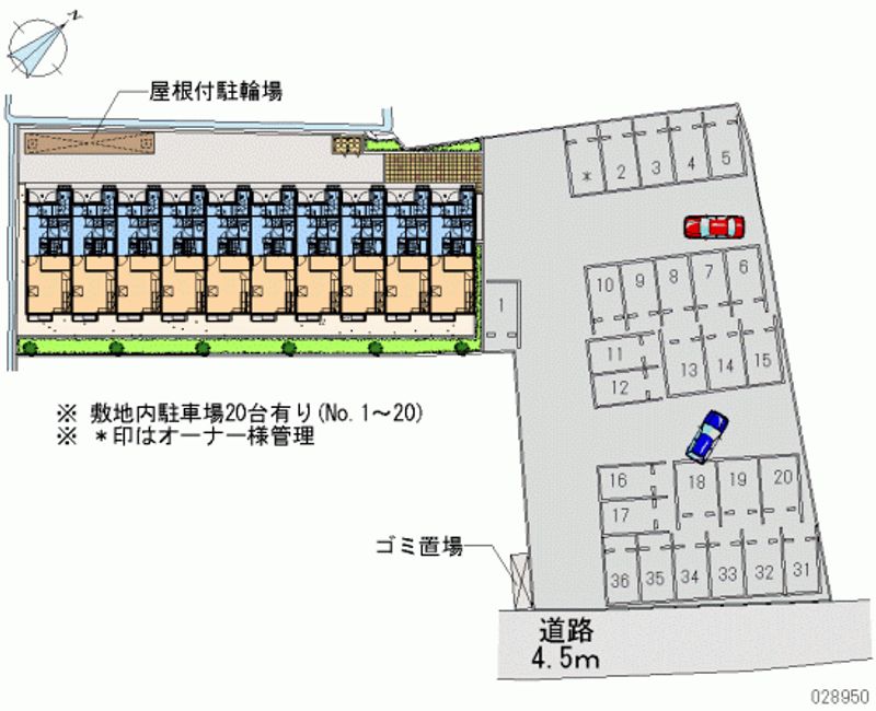 28950月租停车场