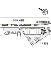 レオパレスファミーユⅡ 駐車場