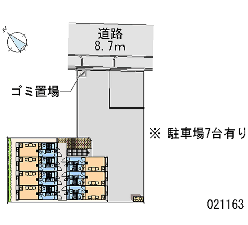 21163 bãi đậu xe hàng tháng