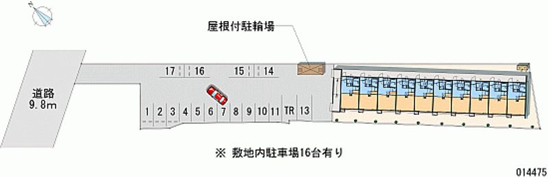 レオパレスサンクチュアリ 月極駐車場