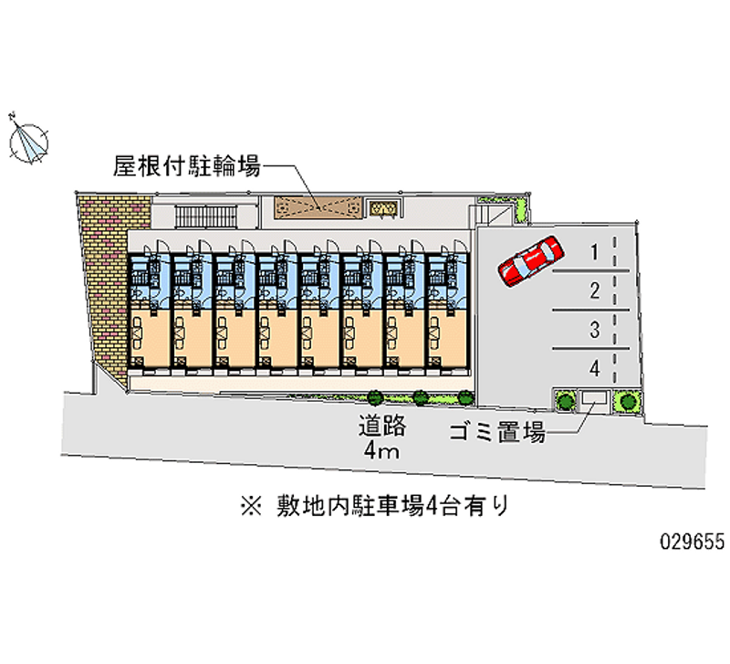 29655 Monthly parking lot