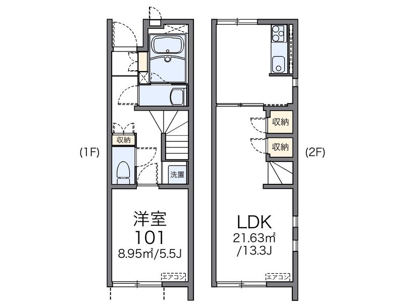 レオネクストＦ　ＹＡＭＡＲＯ 間取図