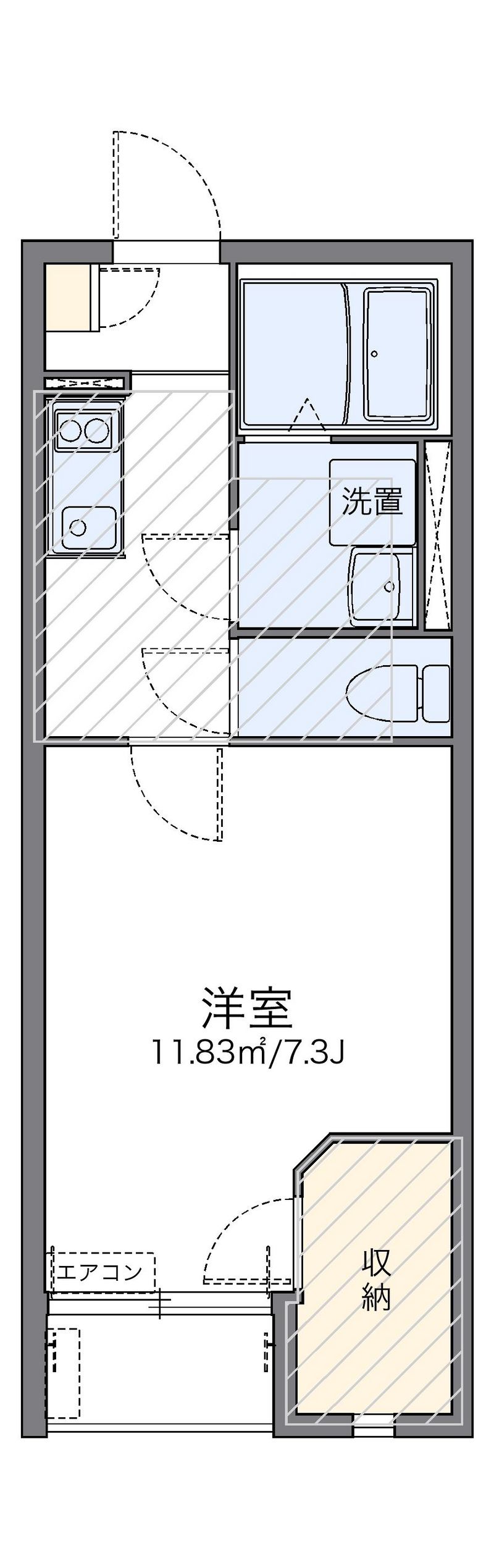 レオネクスト優 間取図