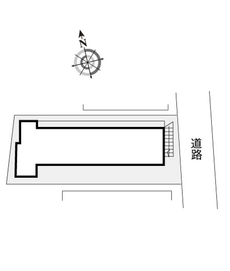 レオパレス八広 配置図