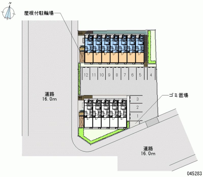 45283月租停车场