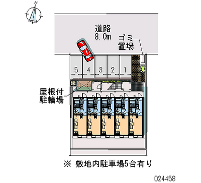 24458 Monthly parking lot