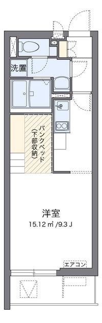 クレイノタウンコート 間取り図