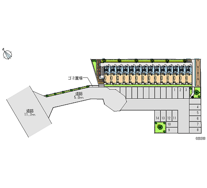 20203月租停車場