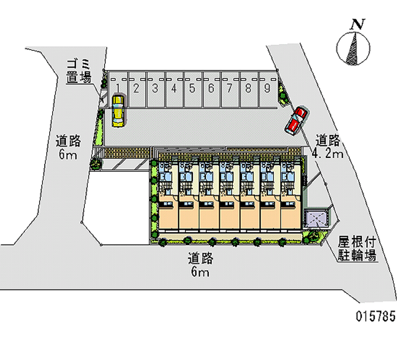 15785月租停車場