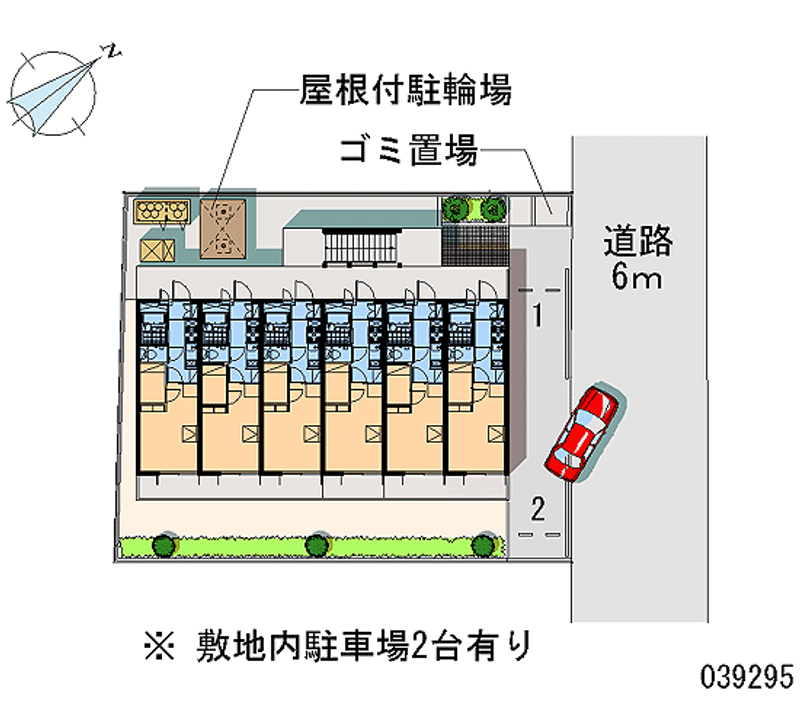 39295 Monthly parking lot