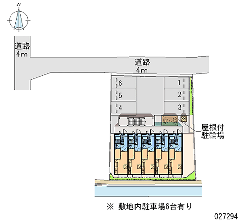 レオパレス長戸 月極駐車場