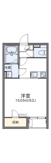 レオネクスト東八　エコー 間取り図