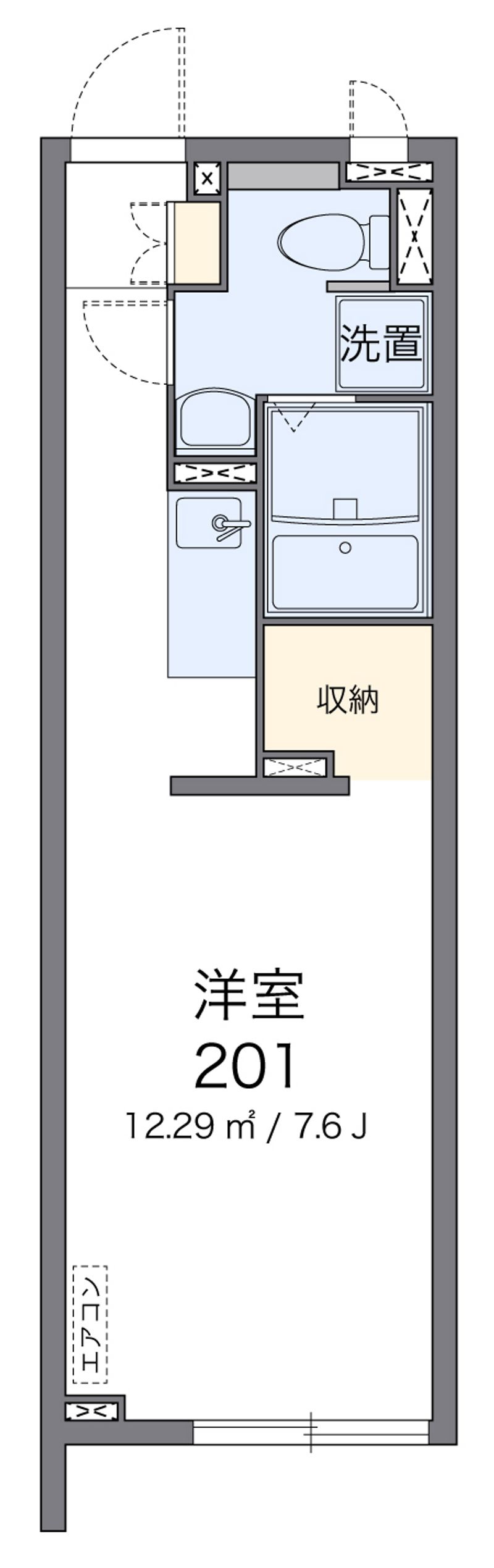 アルクヴィラ　アンシャンテ 間取図