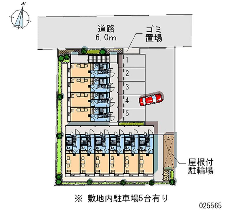 25565 Monthly parking lot