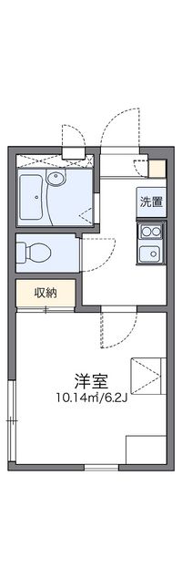 レオパレスＡＳ　６０ 間取り図