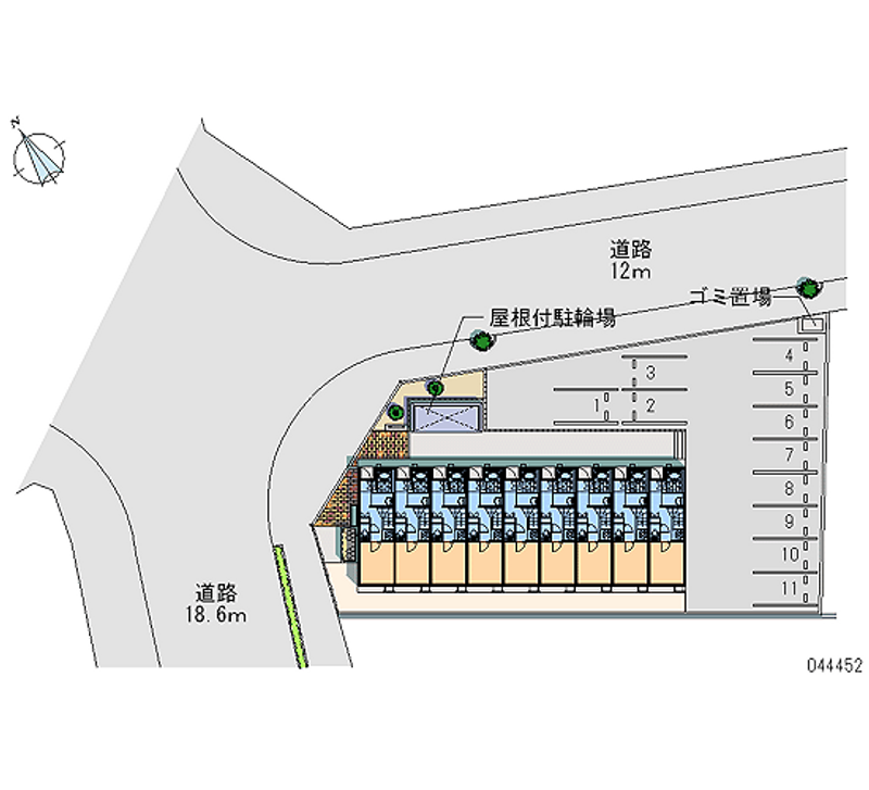 44452月租停车场