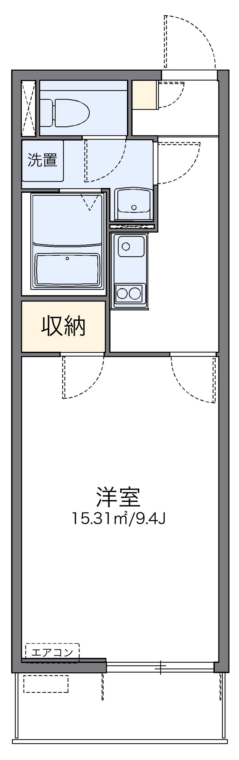 レオネクスト新城 間取り