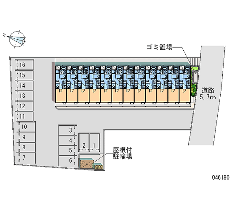 レオネクストひまわり 月極駐車場