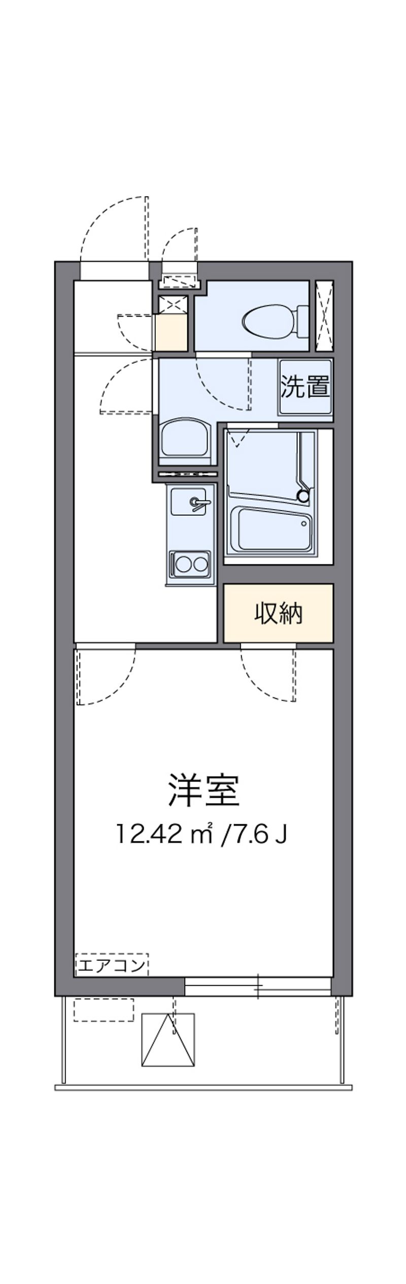 クレイノグランシーダ 間取図