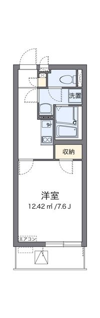 クレイノグランシーダ 間取り図
