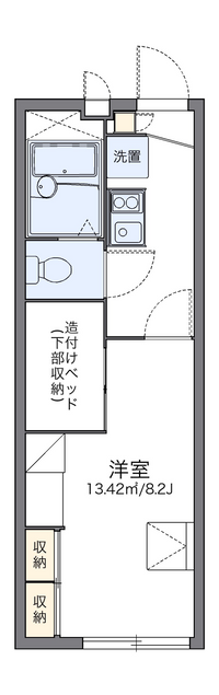 レオパレスＩｎｆｉｎｉｔｙ 間取り図