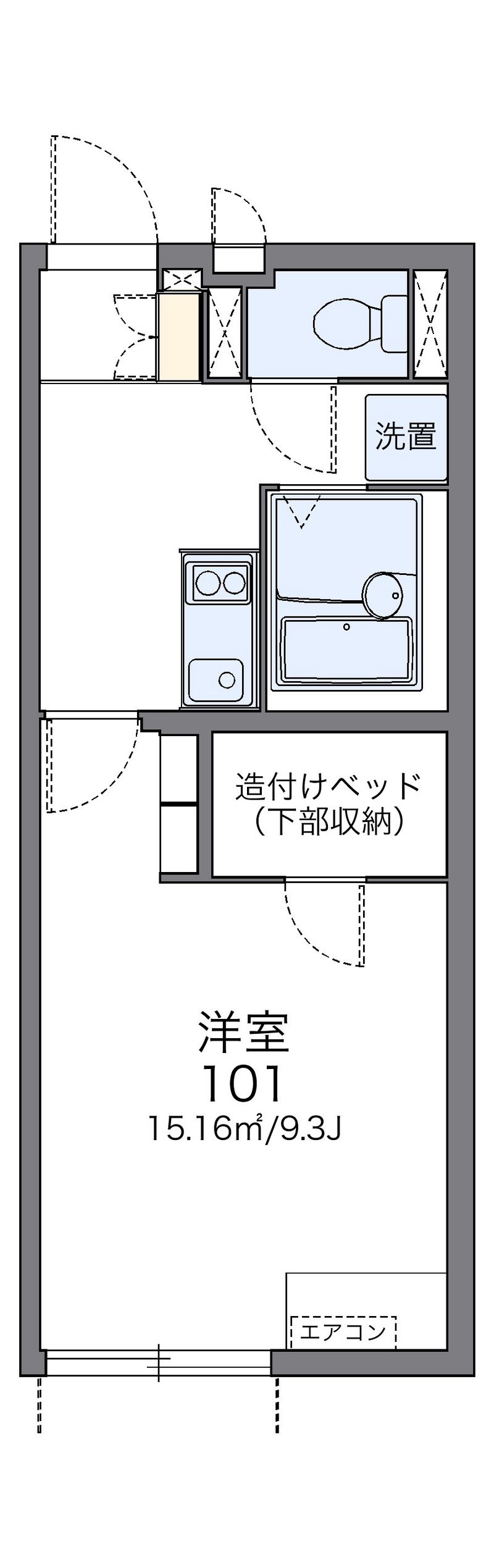 レオネクストＹⅡ 間取図