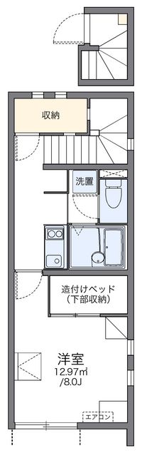 レオネクストイーストリバー 間取図