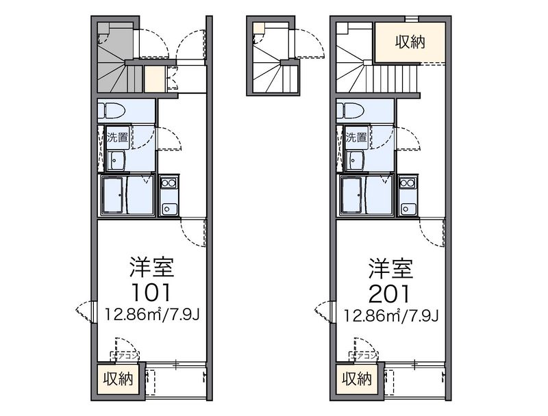 レオネクストオリーブ 間取図