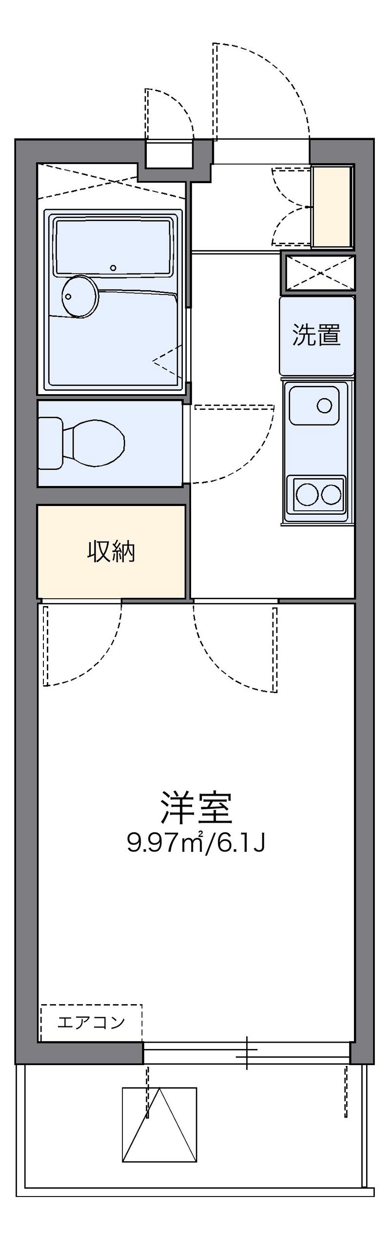 leopalace Villa Shirogane Floor plan